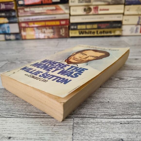 WHERE THE MONEY WAS Willie‎ Sutton 1977 First Ballantine Books Edition Paperback - Picture 10 of 13
